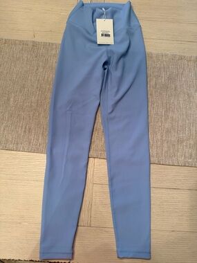 Light Blue High-Waist Leggings
